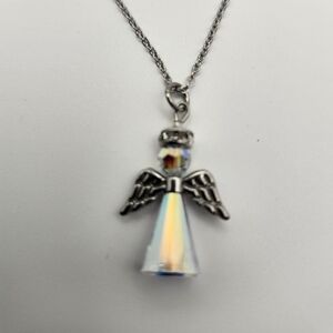 Swarovski Crystal Angel Jewel handmade necklace
